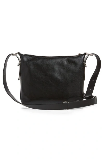 Shop Givenchy Voyou Leather Crossbody Bag In Black