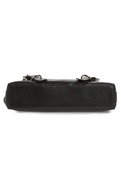 Givenchy Voyou Leather Crossbody Bag In Black