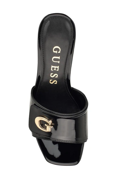 Guess Gallai Slide Sandal In Black 002