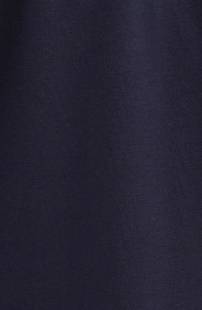 Hugo Boss Parlay Tipped Cotton Polo In Dark Blue