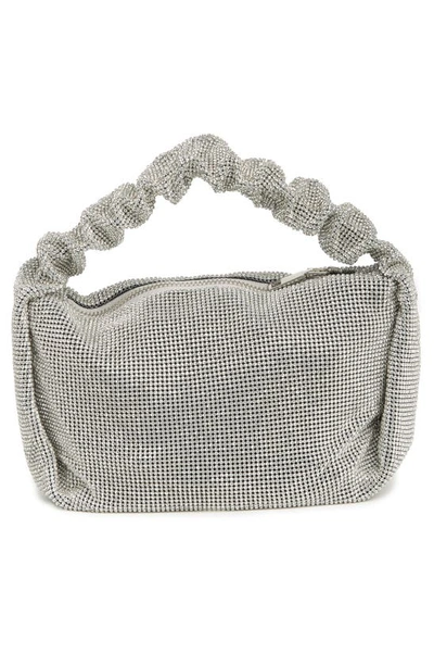 Shop Urban Expressions Handbags Crystal Handbag In Silver