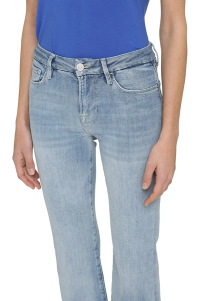 Shop Frame Le Crop Mini Boot  Jeans In Denim