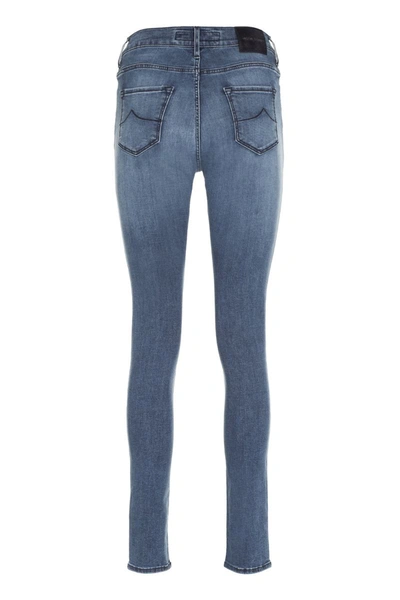 Shop Jacob Cohen 5-pocket Jeans In Denim