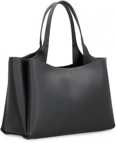 Shop Tod's Leather Bag In Black