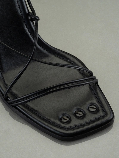 Shop Frame Le Doheny Sandals In Black