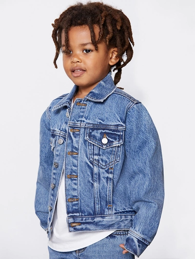 Shop Frame Kids Jacket In Blue