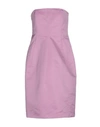 Jil Sander Short Dresses In Pink