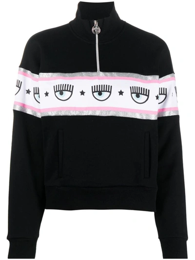 Shop Chiara Ferragni Sweaters In Black