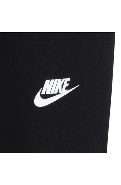 Nike Kids' Swoosh Long Sleeve Tee & Fleece Joggers Set In Black