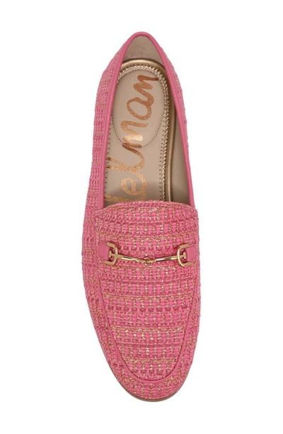 Shop Sam Edelman Loraine Bit Loafer In Pink Rose Multi