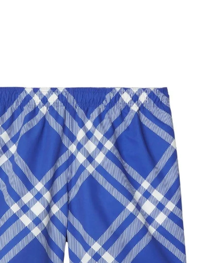 Shop Burberry Shorts In Knight Ip Pattern