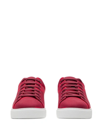 Shop Burberry Sneakers In Ripple Ip Chk