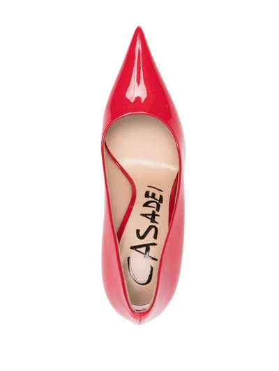 Shop Casadei With Heel In Lipstick