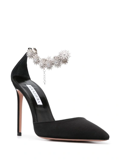 Shop Aquazzura Comet Pump 105 Shoes In Black