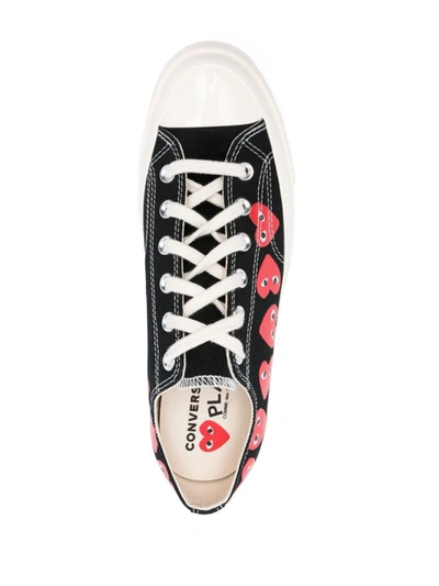 Shop Comme Des Garçons Chuck Taylor Low-top Sneakers In Black