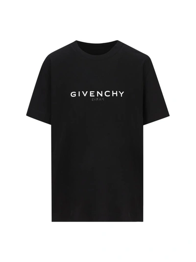 Shop Givenchy T-shirt And Polo Shirt In Black