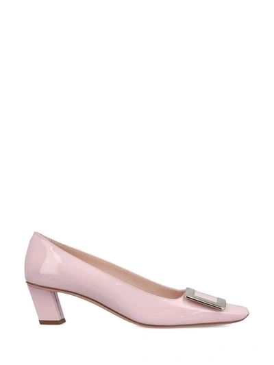 Shop Roger Vivier Heeled Shoes In Teen Pink