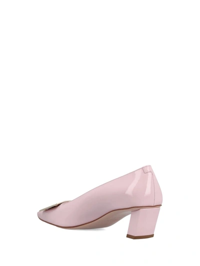 Shop Roger Vivier Heeled Shoes In Teen Pink