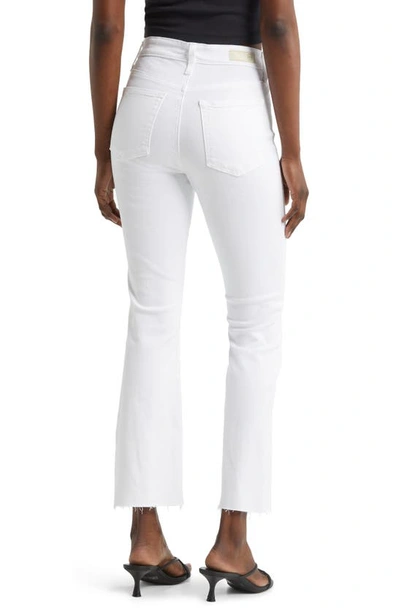 Shop Ag Farrah Crop Bootcut Jeans In Modern White