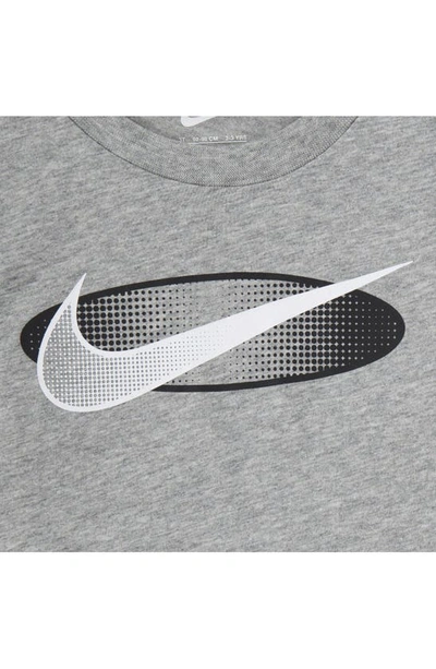 Nike Kids' Swoosh Long Sleeve Tee & Joggers Set In Black
