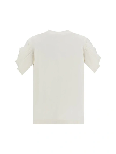 Shop Alexander Mcqueen T-shirts In Optical White