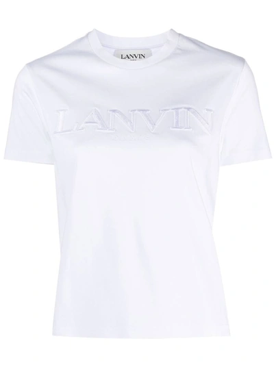 Shop Lanvin Top In White