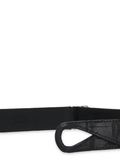 Shop Orciani Nobuckle Belts Black