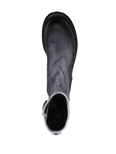 Shop Premiata Boots In Arsenio Gray
