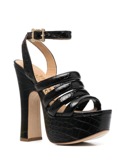 Shop Vivienne Westwood Sandals In Black