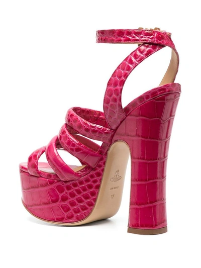 Shop Vivienne Westwood Sandals In Pink