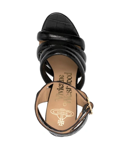 Shop Vivienne Westwood Sandals In Black