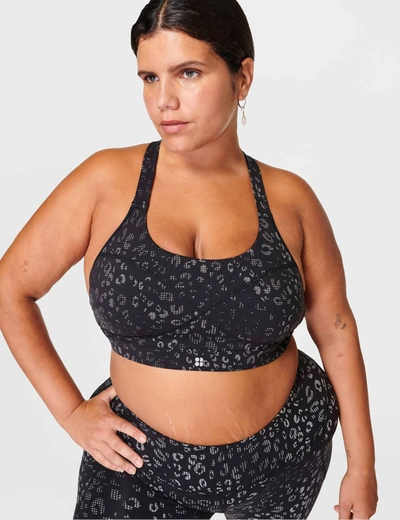 Shop Sweaty Betty Power Medium Support Sports Bra In Black