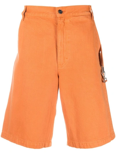 Shop Jacquemus Shorts In Orange
