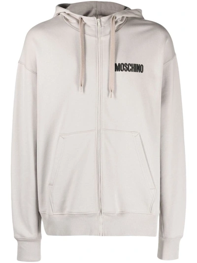 Shop Moschino Sweaters In Grey