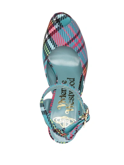 Shop Vivienne Westwood Sandals In Tartan