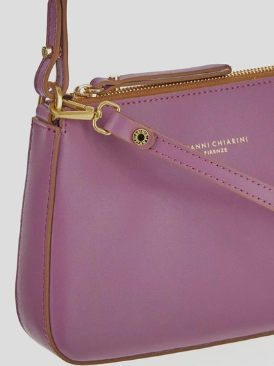Shop Gianni Chiarini Bags In Argylepurple