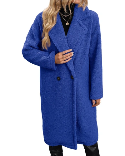 Shop Cmfc Coat In Blue
