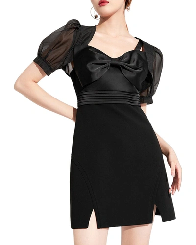 Shop Anette Dress In Black
