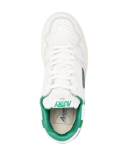 Shop Autry Sneakers In White/amazon