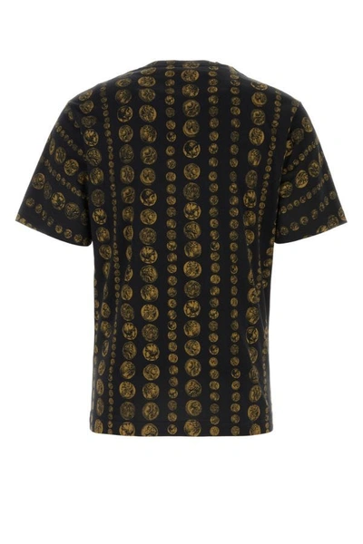 Shop Dolce & Gabbana Man Printed Cotton T-shirt In Multicolor