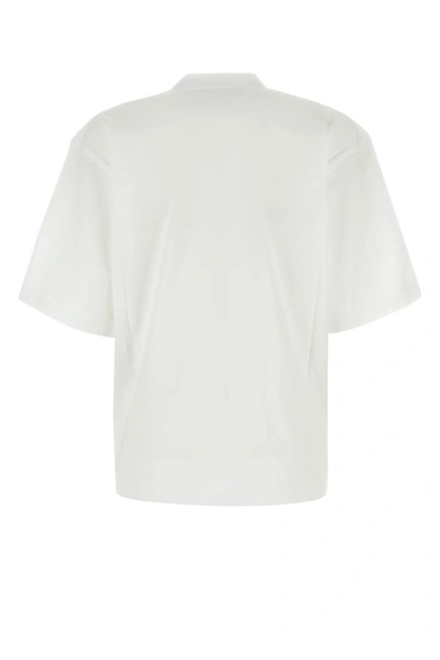 Shop Marni Woman White Cotton Oversize T-shirt