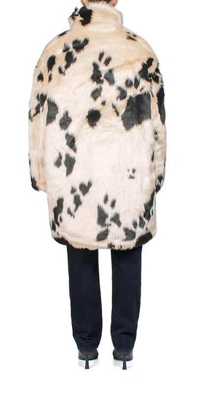 Stand Studio Doona Printed Faux Fur Coat