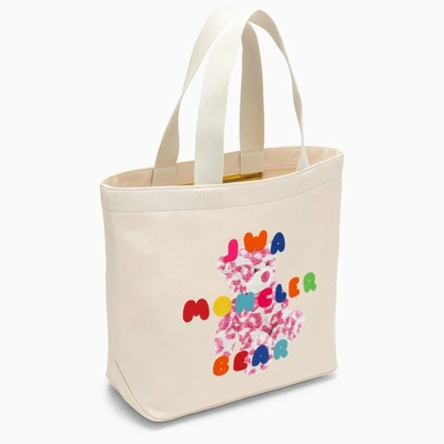 Shop Moncler Genius 1 Moncler Jw Anderson Beige Canvas Tote Bag