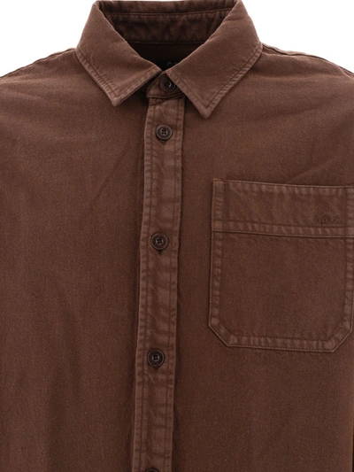 Shop Apc A.p.c. Basile Overshirt Jacket