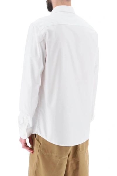 Shop Apc A.p.c. Button Down Shirt