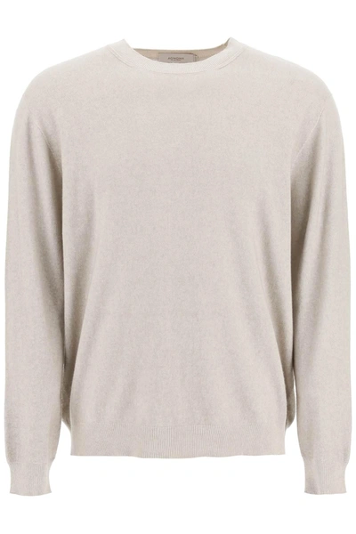 Shop Agnona Cotton And Cashmere Sweater