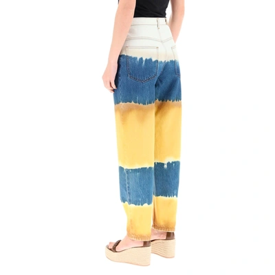 Shop Alberta Ferretti Oceanic Tie Dye Jeans