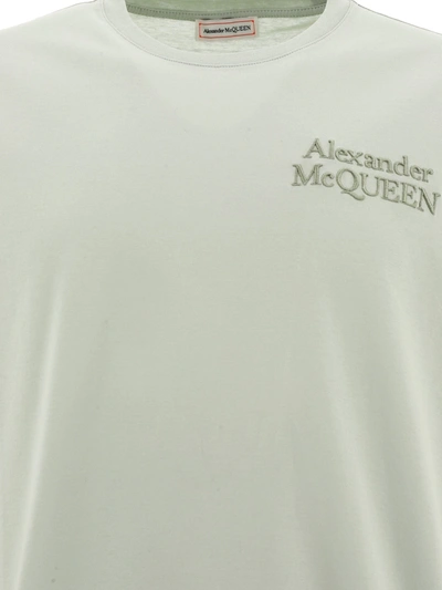 Shop Alexander Mcqueen Alexander Mc Queen Embroidered T Shirt