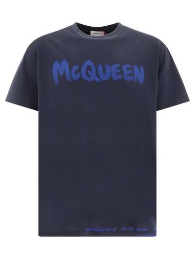 Shop Alexander Mcqueen Alexander Mc Queen Mc Queen Graffiti T Shirt