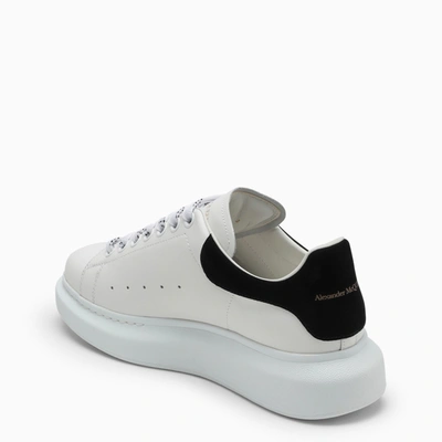 Shop Alexander Mcqueen Alexander Mc Queen White And Black Oversized Sneakers